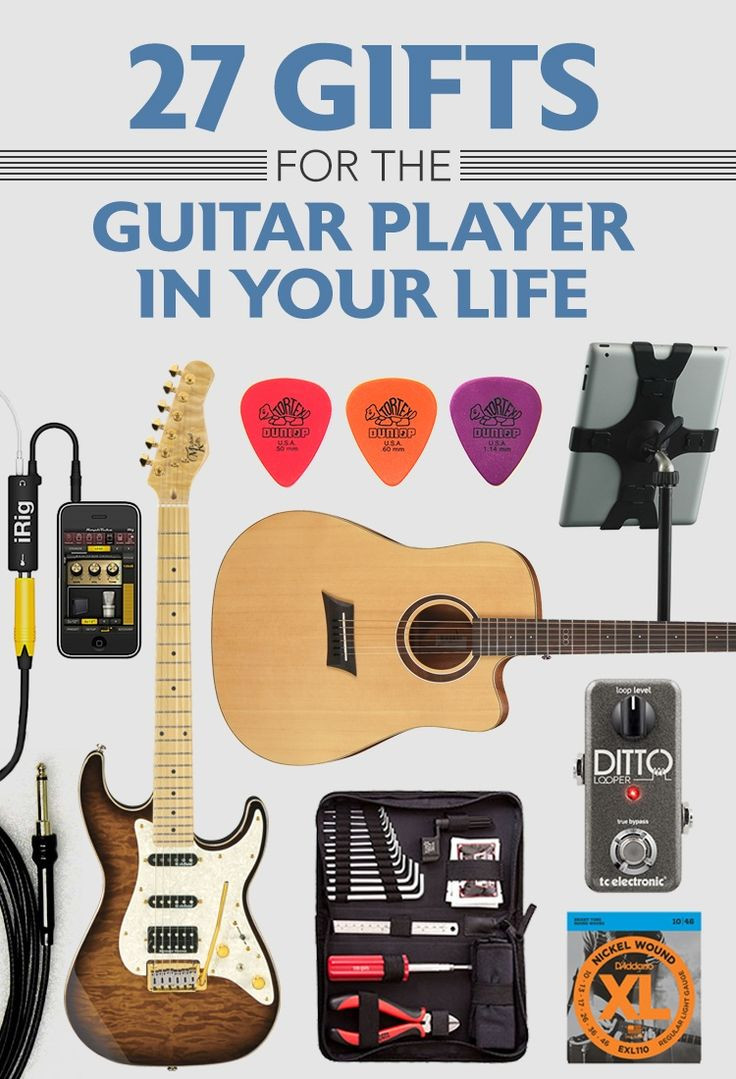 Best ideas about Gift Ideas For Guitar Players
. Save or Pin 27 Gifts for the Guitar Player in Your Life Now.