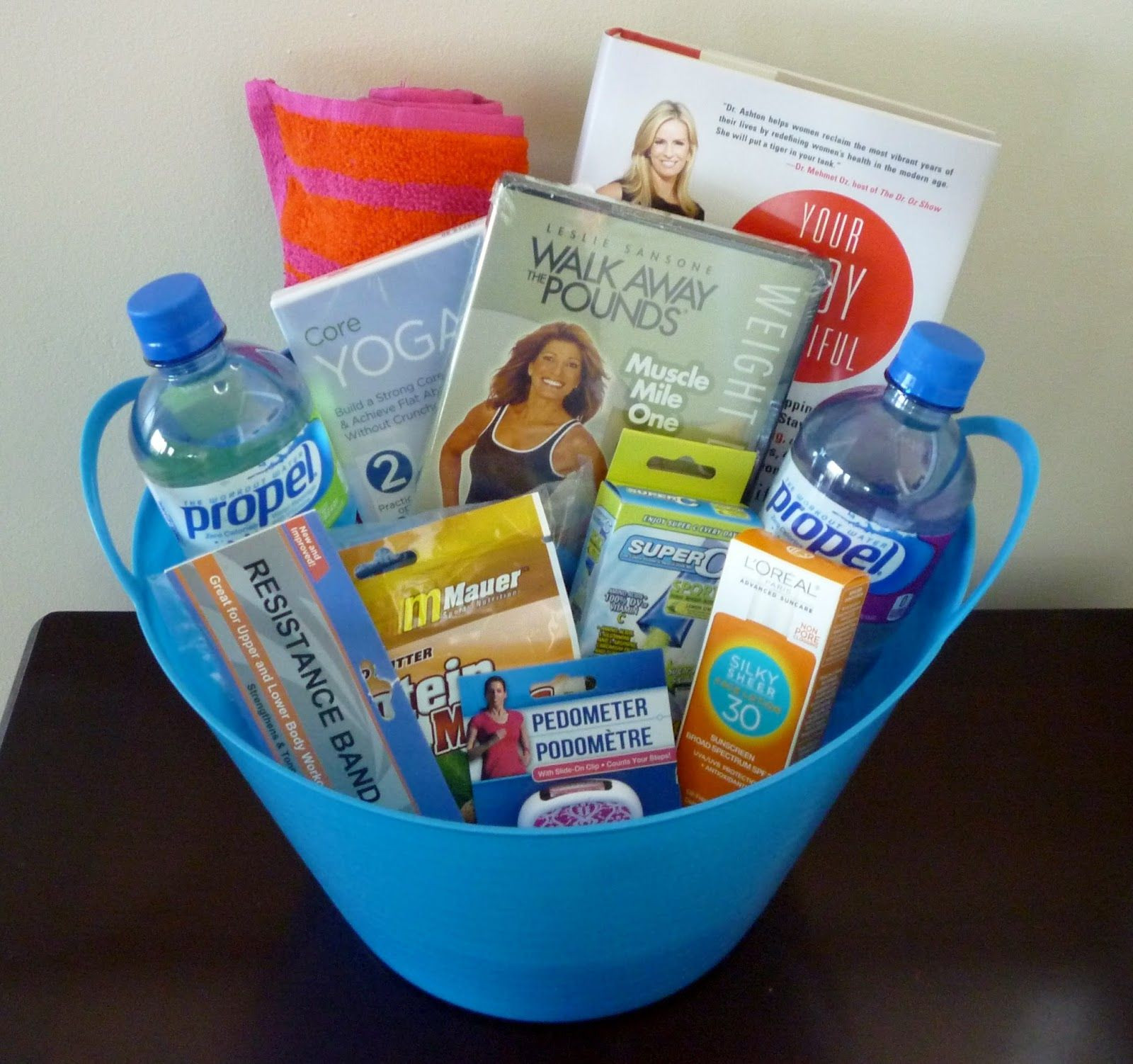 Best ideas about Gift Ideas For Health And Wellness
. Save or Pin Exercise Gift Basket Yoga Gift Basket Now.