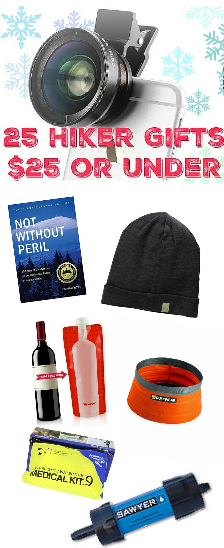 Best ideas about Gift Ideas For Hikers
. Save or Pin Great t ideas for hikers all $25 or less Now.
