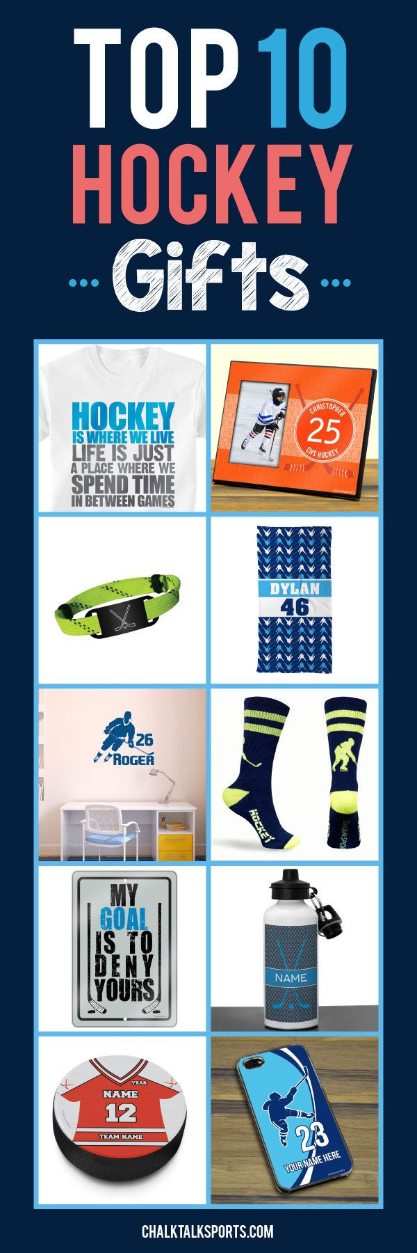 Best ideas about Gift Ideas For Hockey Players
. Save or Pin 17 Best images about Cuz Im a Hockey Mom on Pinterest Now.