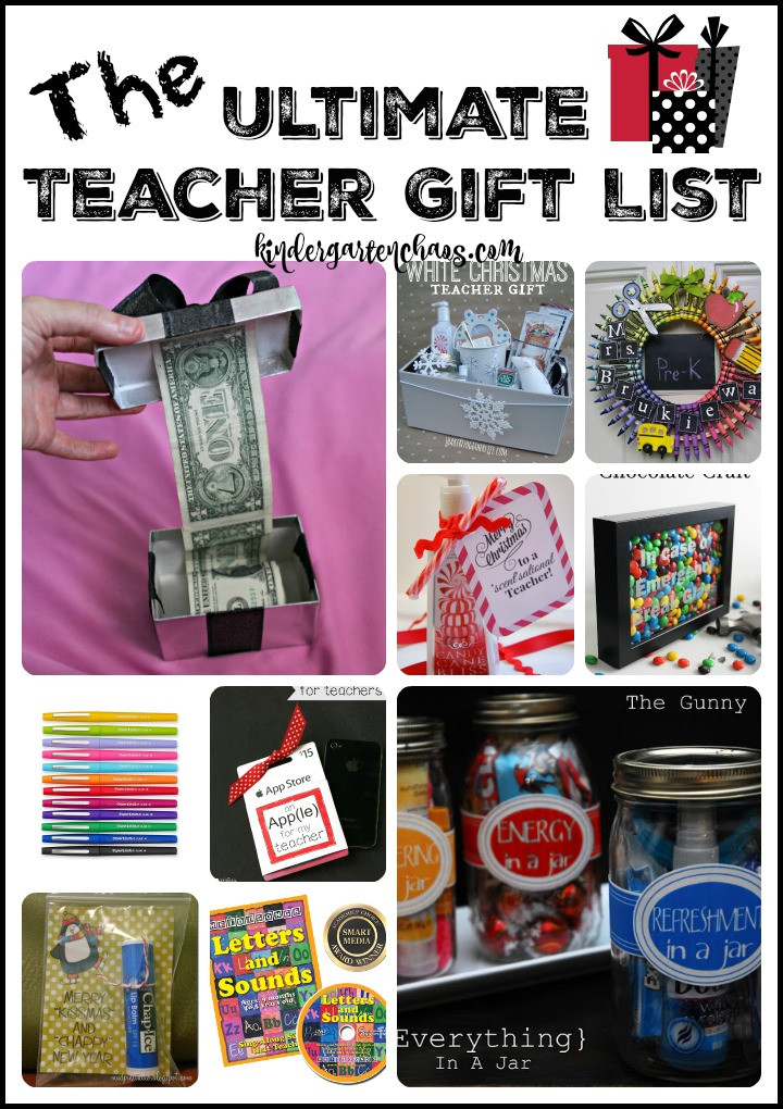 Best ideas about Gift Ideas For Kindergarten Teacher
. Save or Pin The Ultimate Teacher Gift Idea List From A True Life Teacher Now.