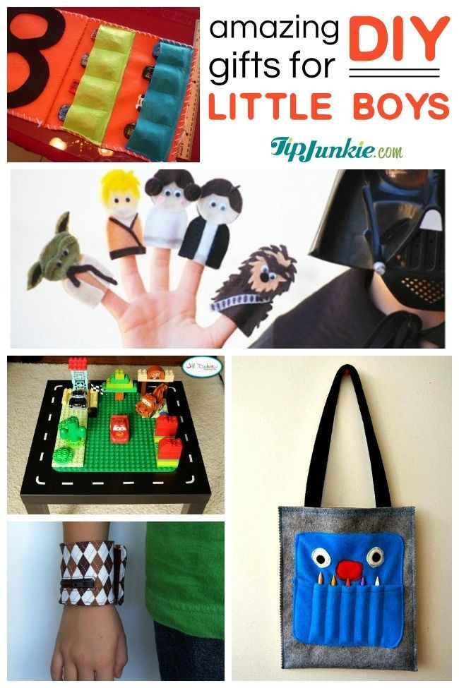 Best ideas about Gift Ideas For Little Boys
. Save or Pin 40 Awesome DIY Gifts for little boys Now.