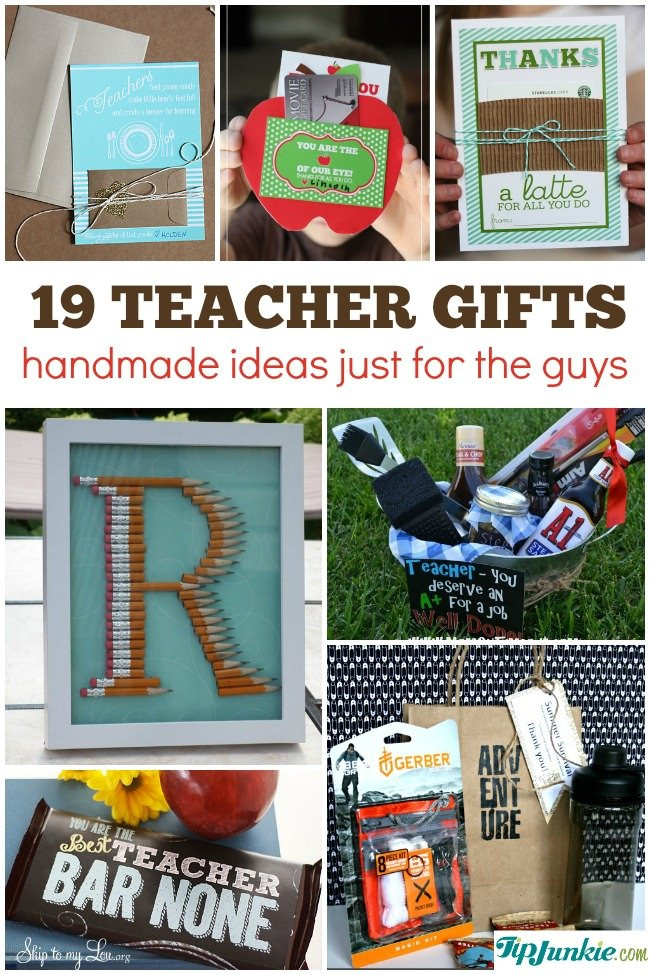 Best ideas about Gift Ideas For Male Teachers
. Save or Pin 19 Best Teacher Appreciation Gifts for Men homemade Now.