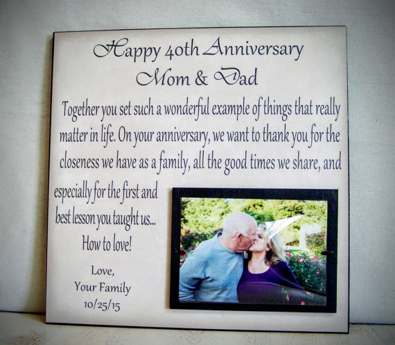 Best ideas about Gift Ideas For Mom And Dad
. Save or Pin Anniversary Gift for Parents Mom & Dad Anniversary Now.