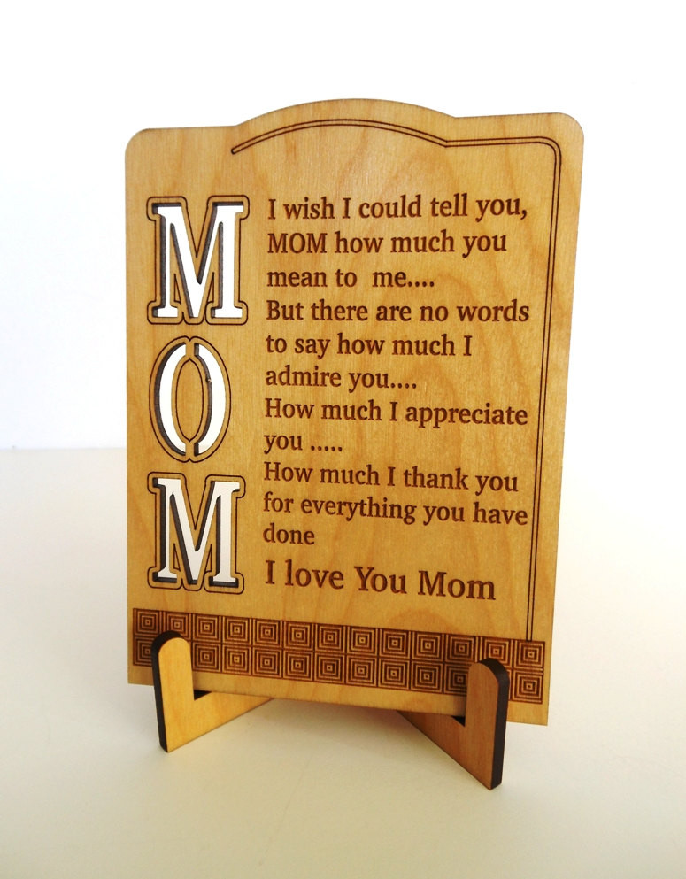 Best ideas about Gift Ideas For Mom From Son
. Save or Pin Mom Custom Christmas t Mother Appreciation Gift Gift to Now.