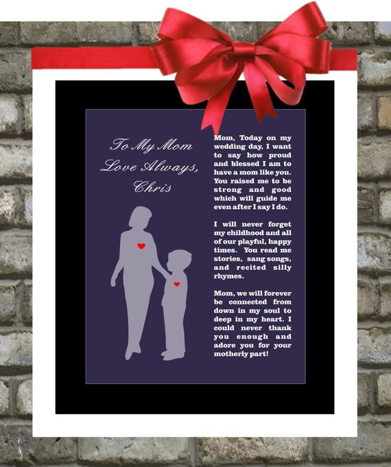 Best ideas about Gift Ideas For Mom From Son
. Save or Pin Mother The Groom Gift From Son Wedding Thank by Now.