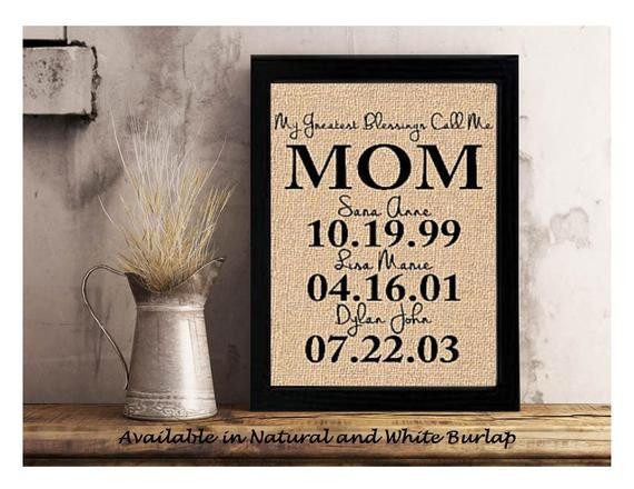 Best ideas about Gift Ideas For Mom From Son
. Save or Pin Mom Gifts Mom From Daughter Mom From Son Mom Birthday Now.