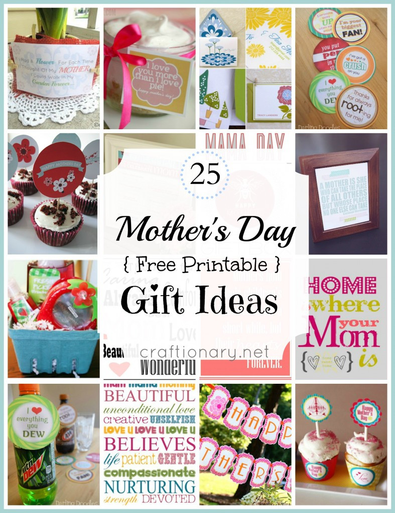 Best ideas about Gift Ideas For Mom On Mother'S Day
. Save or Pin Craftionary Now.