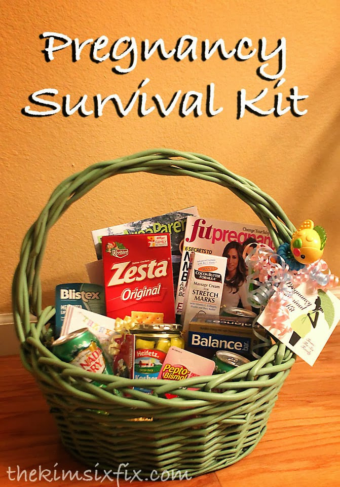 Best ideas about Gift Ideas For Mom To Be
. Save or Pin Pregnancy Survival Kit Mom to be Gift Basket The Kim Now.