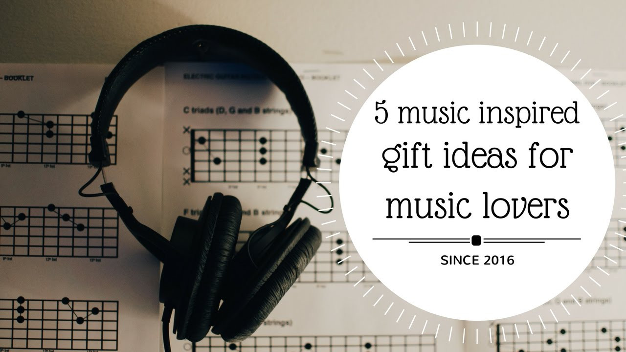 Best ideas about Gift Ideas For Music Lovers
. Save or Pin 5 MUSIC INSPIRED DIY GIFT IDEAS FOR MUSIC LOVERS🌟💡 Now.