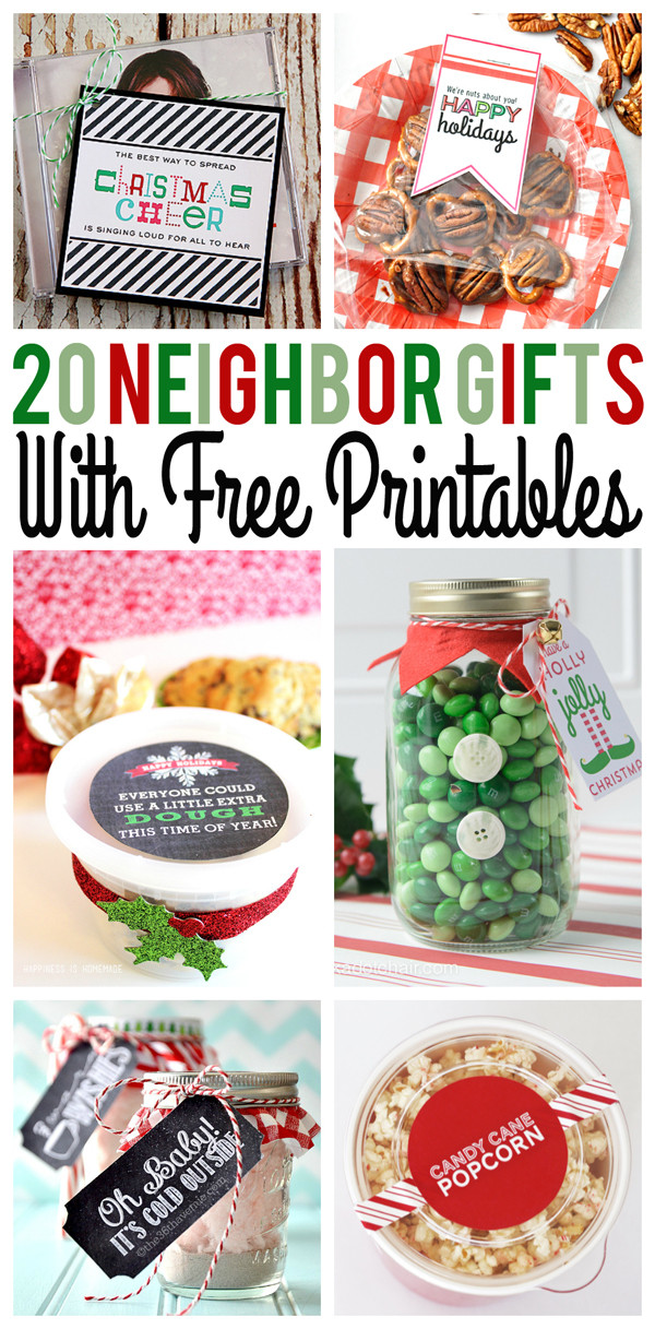 Best ideas about Gift Ideas For Neighbors
. Save or Pin Christmas Neighbor Gifts with Free Printables Eighteen25 Now.