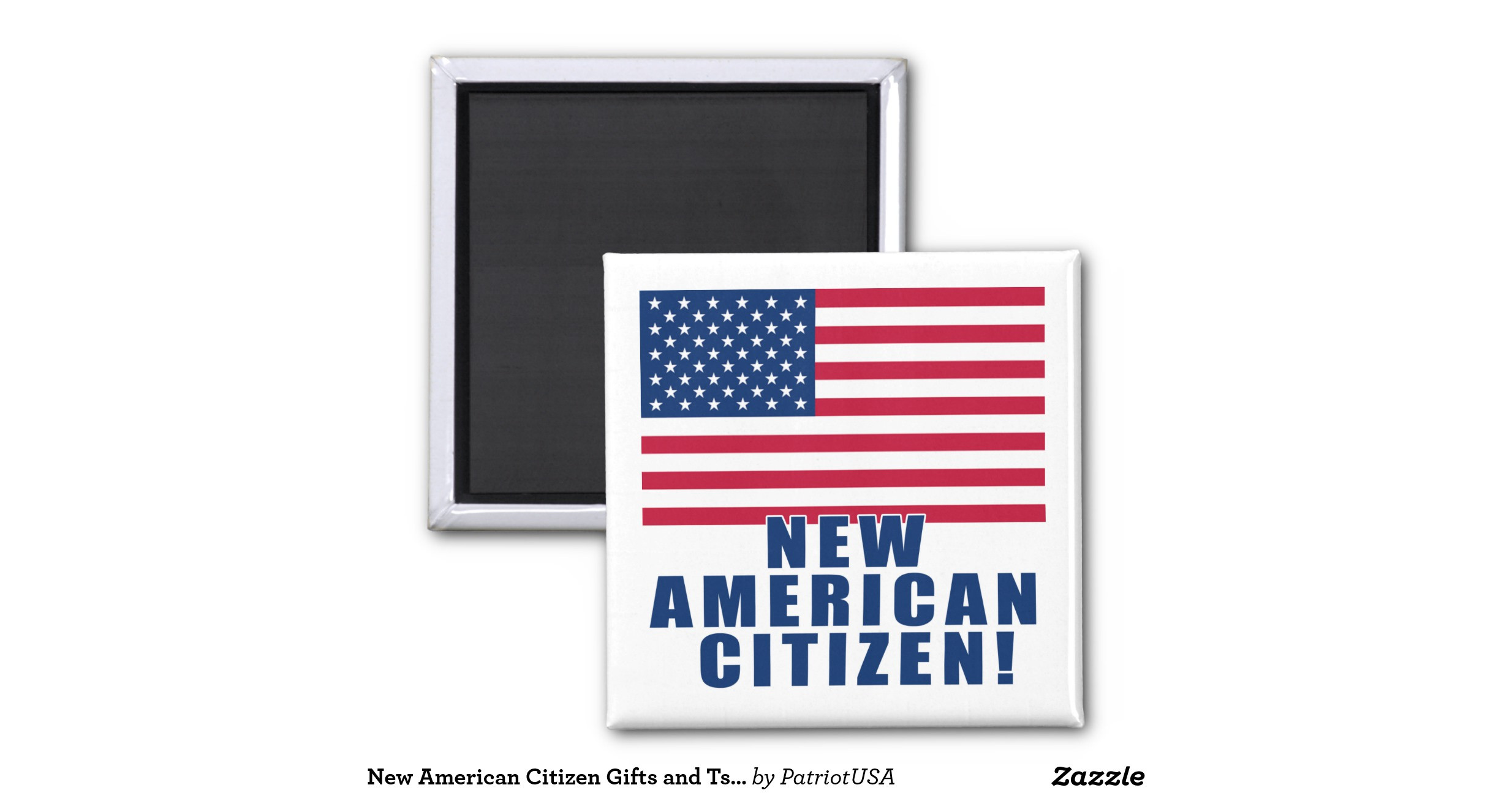 Best ideas about Gift Ideas For New American Citizens
. Save or Pin New American Citizen Gifts and Tshirts 2 Inch Square Now.