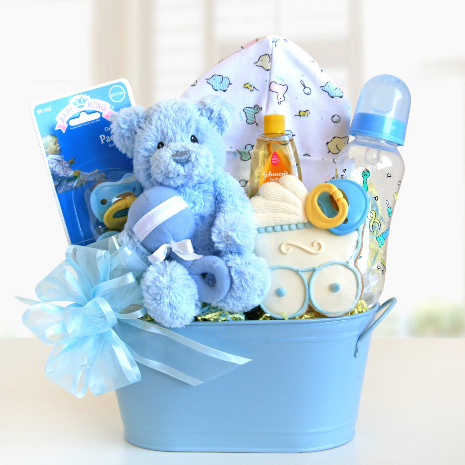 Best ideas about Gift Ideas For New Baby
. Save or Pin Sweet and Cuddly Baby Boy Gift Basket Gift Baskets Plus Now.