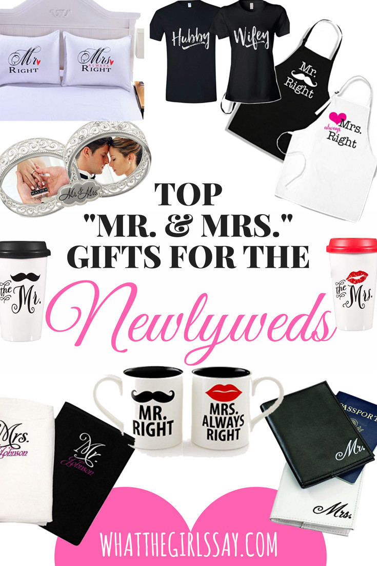 Best ideas about Gift Ideas For Newlyweds
. Save or Pin Top Mr & Mrs ts for the Newlyweds Now.