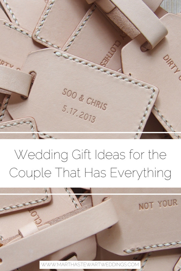 Best ideas about Gift Ideas For Newlyweds
. Save or Pin Wedding Gift Ideas for the Couple That Has Everything Now.