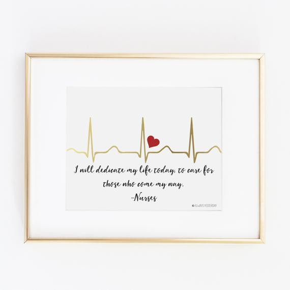 Best ideas about Gift Ideas For Nursing Graduate
. Save or Pin Gift for Nurse Nurse Gift Nurse Nursing Student EKG I Now.