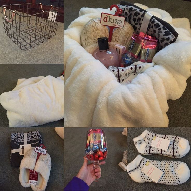 Best ideas about Gift Ideas For Older Mom
. Save or Pin Cozy t basket I made for my mom this Christmas Cute Now.