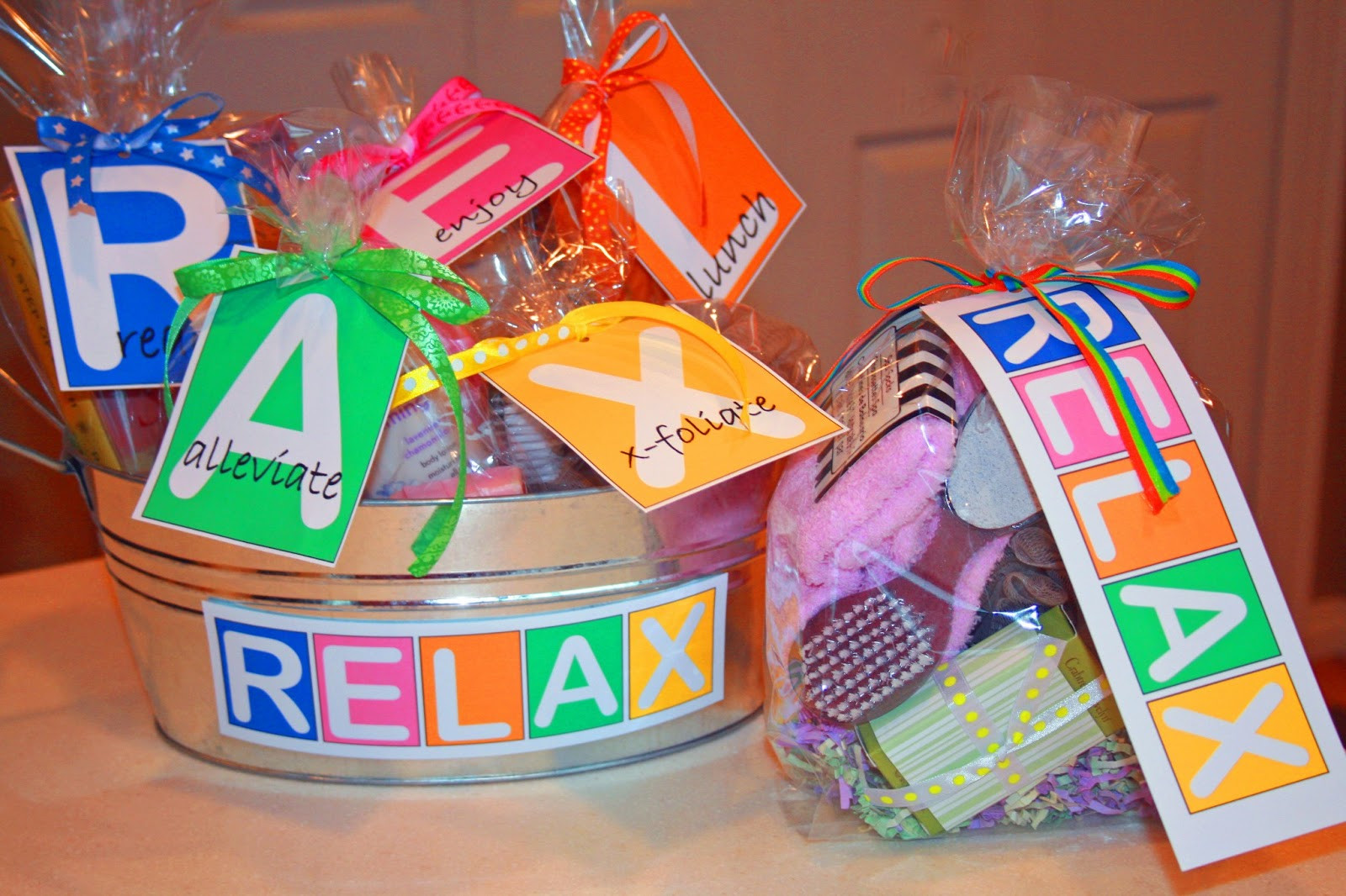 Best ideas about Gift Ideas For Pregnant Friend
. Save or Pin Little Miss Suzy Q RELAX t idea with printable tags Now.