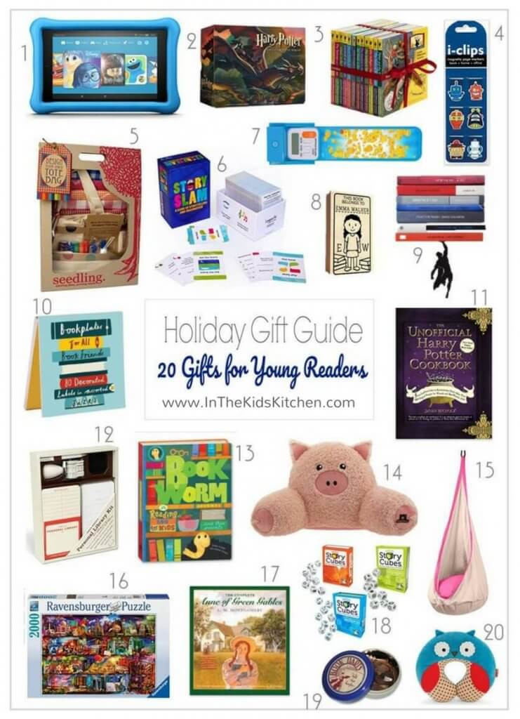 Best ideas about Gift Ideas For Readers
. Save or Pin 20 Book Lovers Gifts for Young Readers In the Kids Kitchen Now.