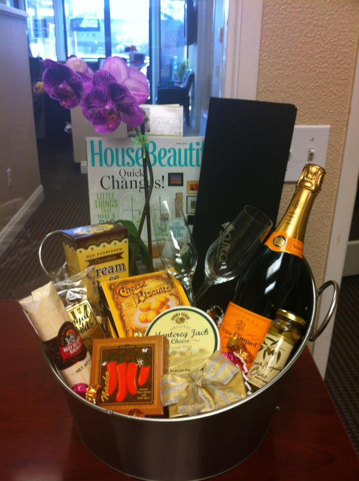 Best ideas about Gift Ideas For Realtor At Closing
. Save or Pin Thank you basket for my clients Now.