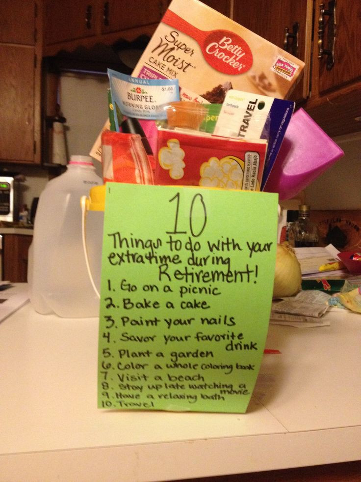 Best ideas about Gift Ideas For Retirement
. Save or Pin 23 best Basket Ideas images on Pinterest Now.