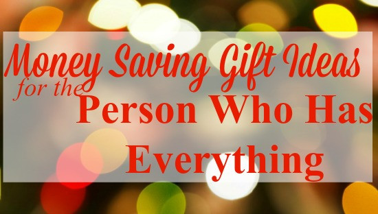 Best ideas about Gift Ideas For Someone Who Has Everything
. Save or Pin Money Saving Gift Ideas for the Person Who Has Everything Now.