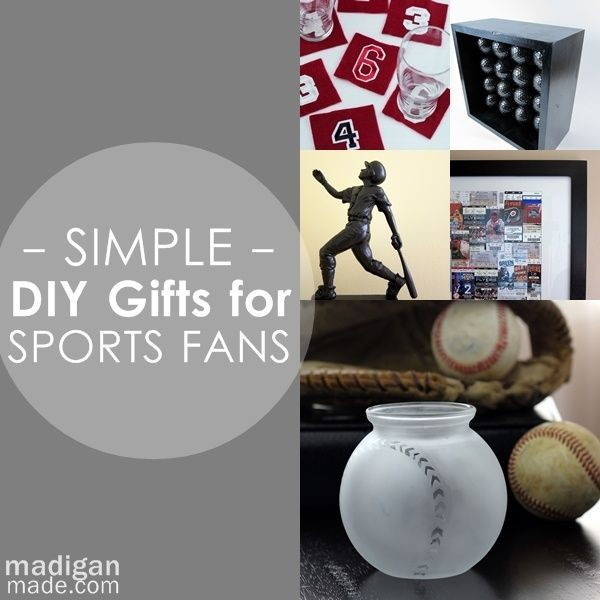 Best ideas about Gift Ideas For Sports Fans
. Save or Pin Simple DIY Gifts for Your Sports Fan Rosyscription Now.