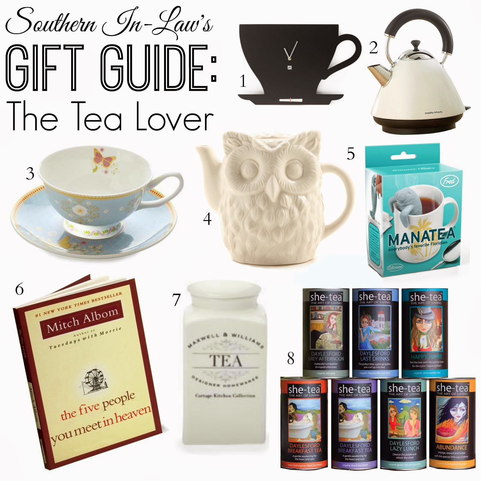 Best ideas about Gift Ideas For Tea Lovers
. Save or Pin Southern In Law Gift Guide For the Tea Lover Now.