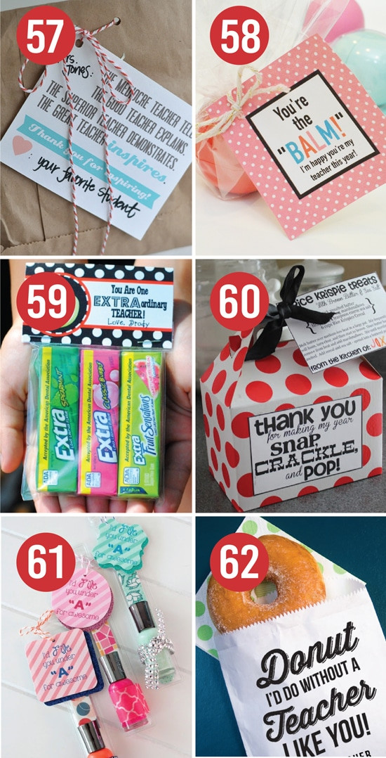 Best ideas about Gift Ideas For Teacher
. Save or Pin Quick and Easy Teacher Appreciation Gifts And Ideas The Now.