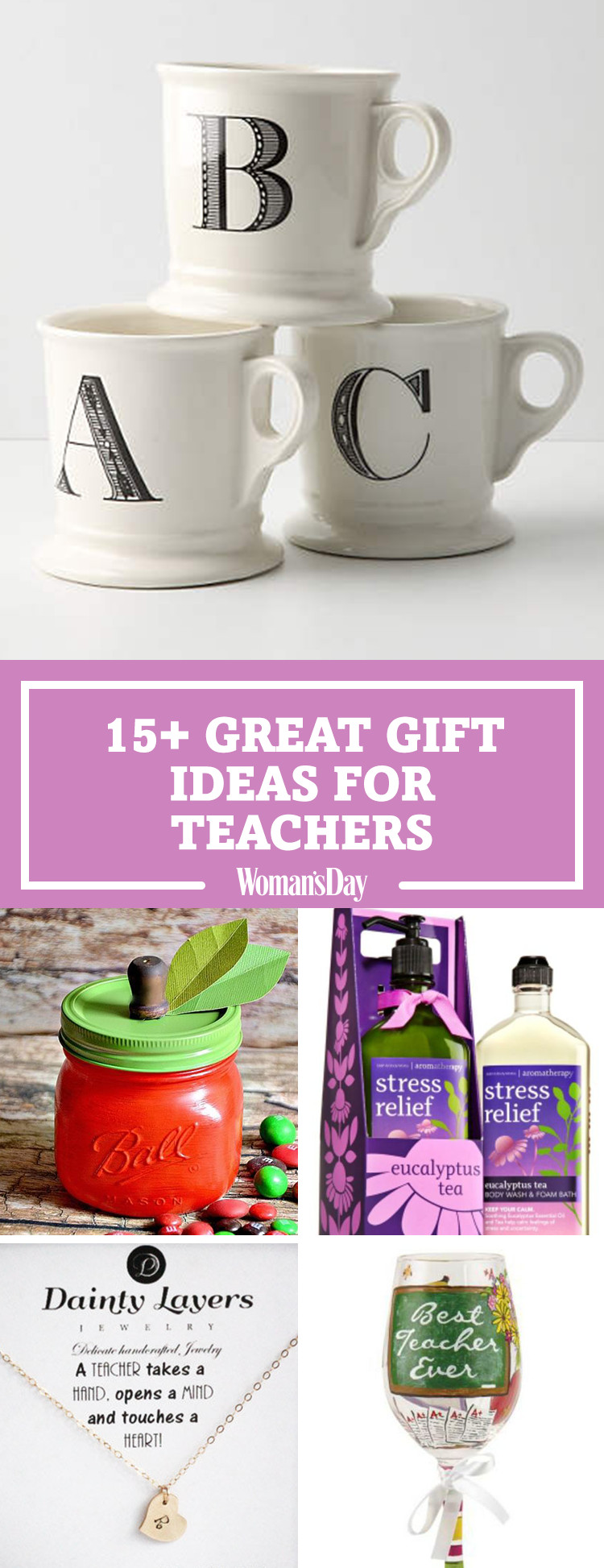 Best ideas about Gift Ideas For Teacher
. Save or Pin 17 Best Teacher Gift Ideas Teacher Appreciation Gifts Now.