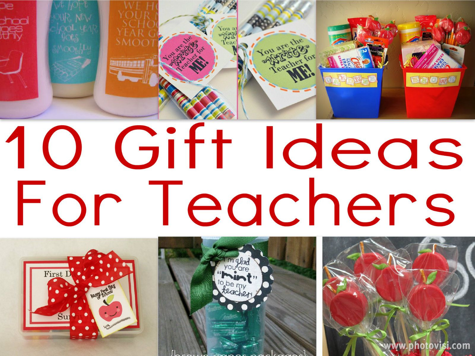 Best ideas about Gift Ideas For Teacher
. Save or Pin Teacher Gift Ideas For Beginning The Year Now.