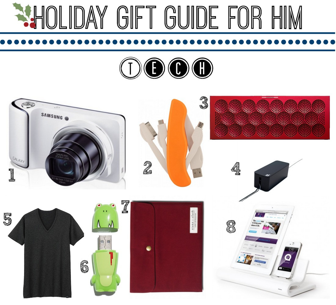 Best ideas about Gift Ideas For Tech Guys
. Save or Pin Tech Holiday Gift Guide For Guy Now.