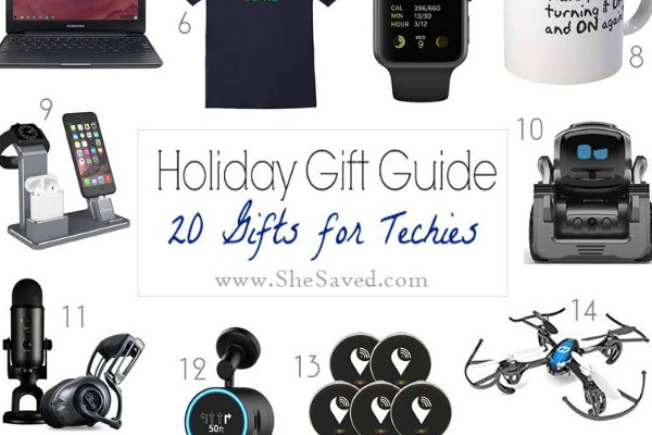 Best ideas about Gift Ideas For Techies
. Save or Pin HOLIDAY GIFT GUIDE Gifts for Techies SheSaved Now.