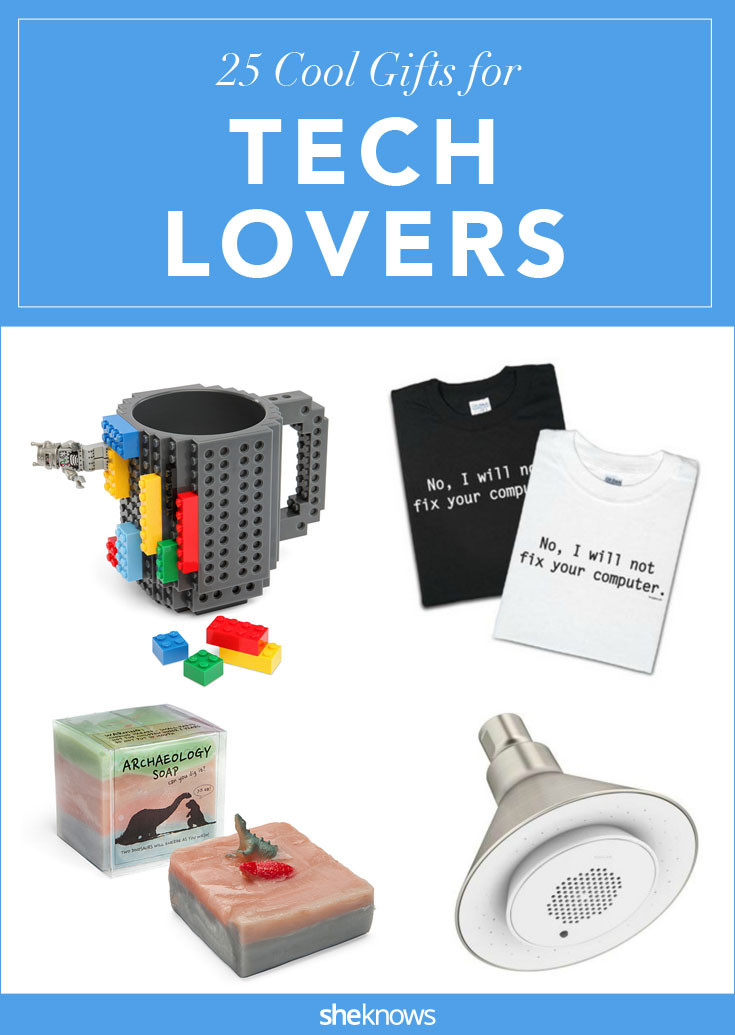 Best ideas about Gift Ideas For Techies
. Save or Pin 25 geeky ts for the tech lover in your life Geeky ts Now.
