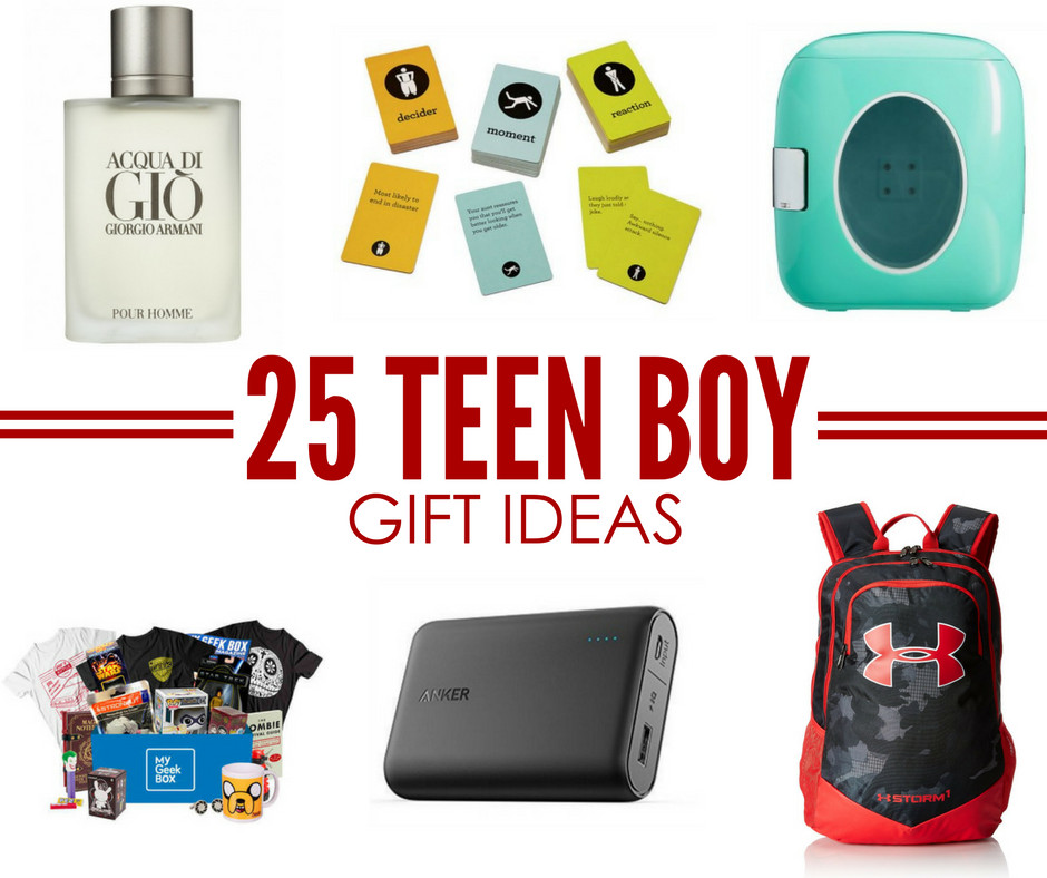 Best ideas about Gift Ideas For Teenage Boy
. Save or Pin 25 Teen Boy Gift Ideas Perfect for Christmas or Birthday Now.