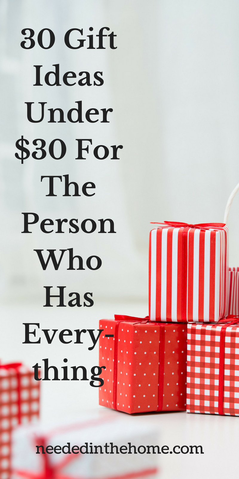 Best ideas about Gift Ideas For The Guy Who Has Everything
. Save or Pin 30 Gift Ideas Under $30 For The Person Who Has Everything Now.