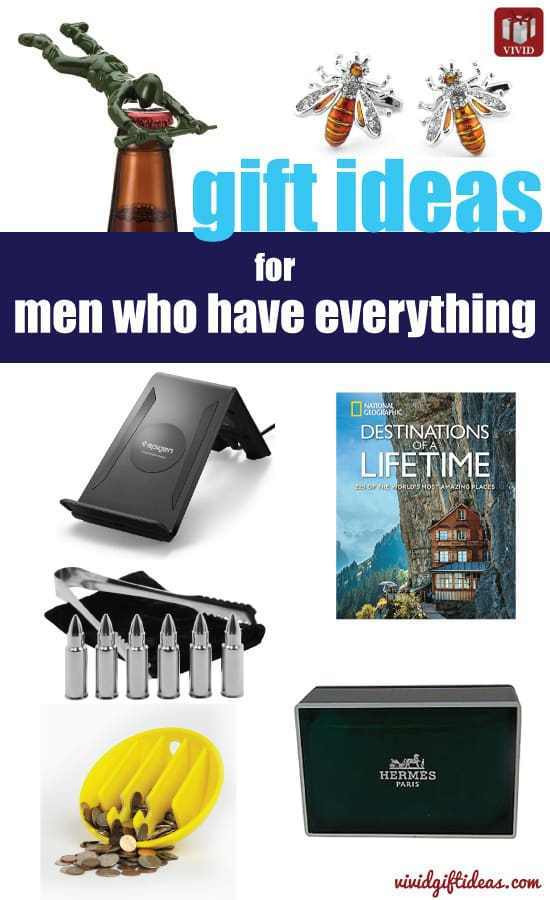 Best ideas about Gift Ideas For The Guy Who Has Everything
. Save or Pin 9 Gift Ideas for Men who Have Everything Vivid s Now.