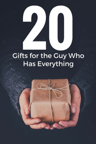 Best ideas about Gift Ideas For The Guy Who Has Everything
. Save or Pin 20 Gifts for the Guy Who Has Everything Now.