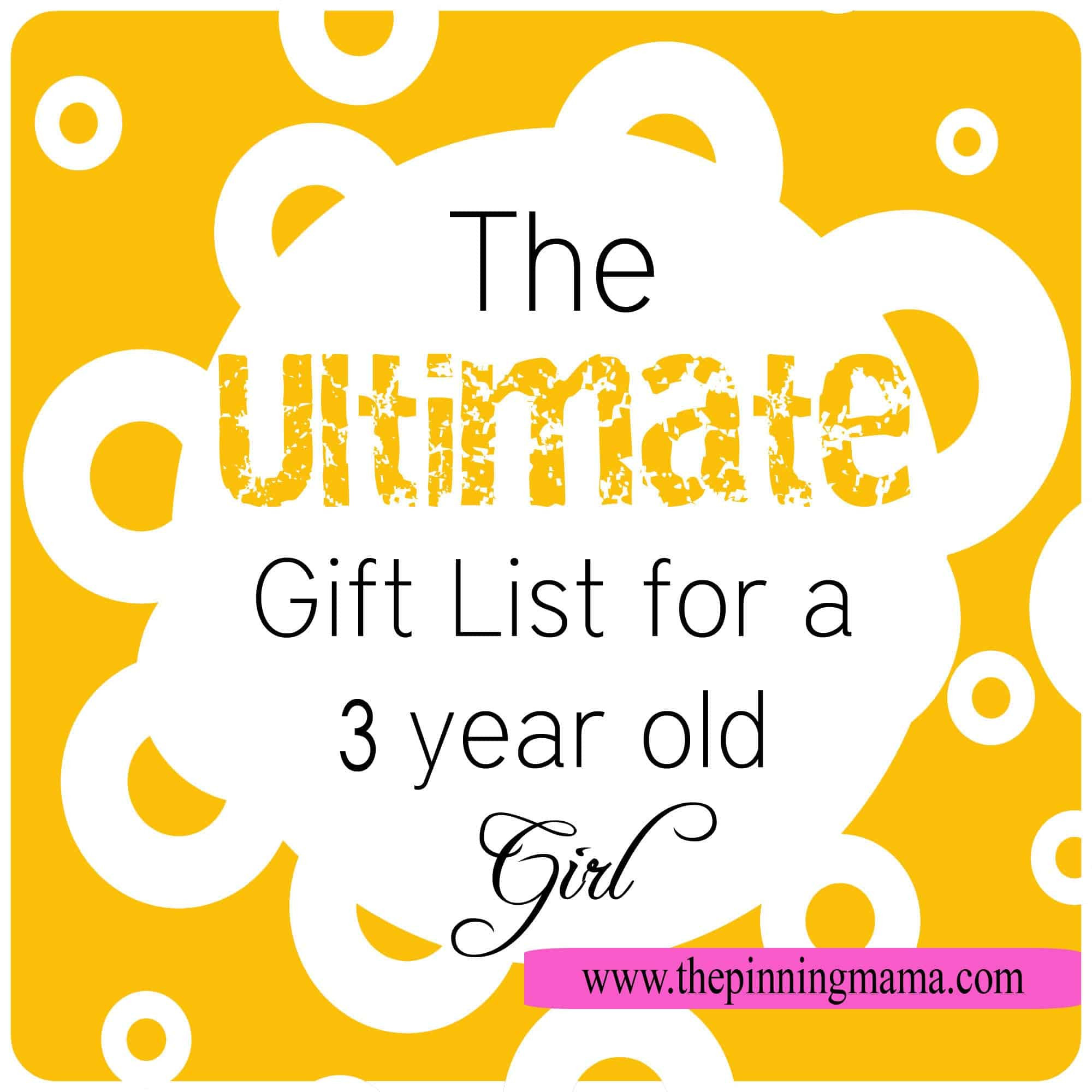Best ideas about Gift Ideas For Three Year Old
. Save or Pin Ultimate Gift List for a 3 Year Old Girl Now.