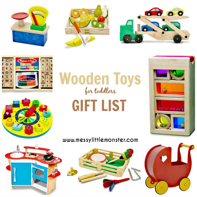 Best ideas about Gift Ideas For Toddler Boy
. Save or Pin Wooden Toys for Toddlers Messy Little Monster Now.