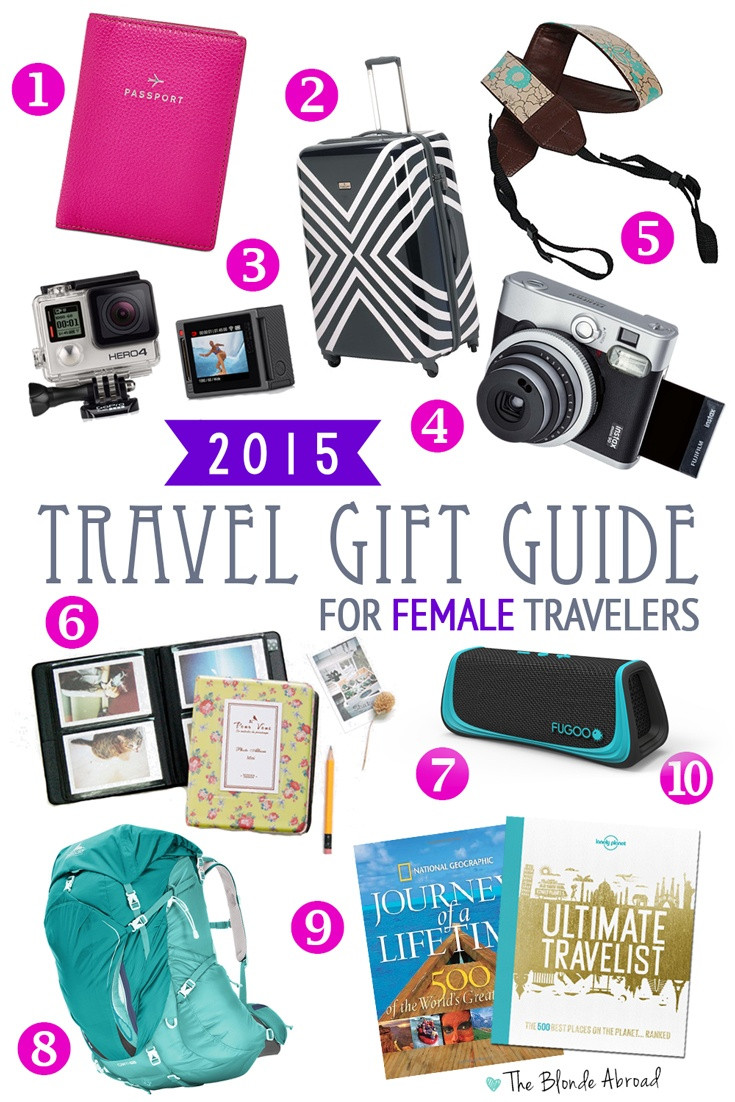 Best ideas about Gift Ideas For Travelers
. Save or Pin 2015 Travel Gift Guide for Female Travelers • The Blonde Now.