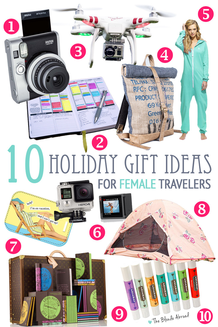 Best ideas about Gift Ideas For Travelers
. Save or Pin 10 Holiday Gift Ideas for Female Travelers • The Blonde Abroad Now.