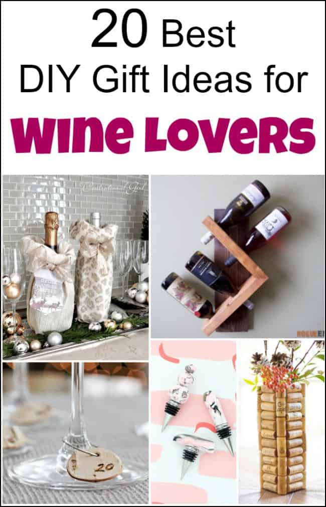 Best ideas about Gift Ideas For Wine Lovers
. Save or Pin 20 of the Best DIY Gift Ideas for Wine Lovers or Yourself Now.