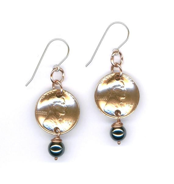 Best ideas about Gift Ideas For Womans 70Th Birthday
. Save or Pin 70th Birthday Gift Ideas For Women 1947 Penny Earrings Now.