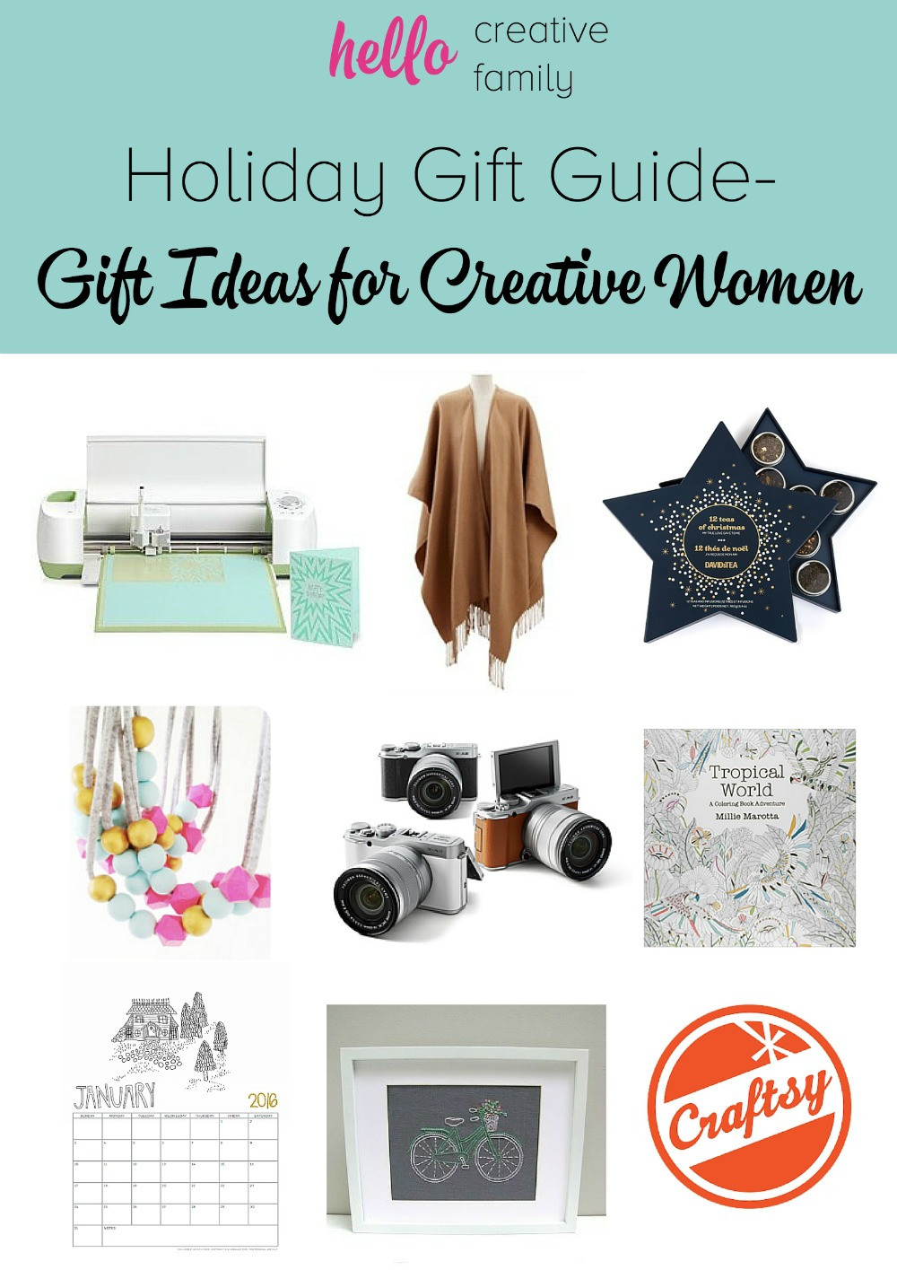 Best ideas about Gift Ideas For Women
. Save or Pin Gift Ideas for Creative Women GIVEAWAYS Now.