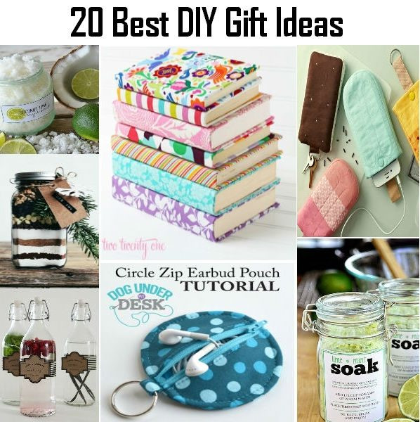 Best ideas about Gift Ideas For Women Friends
. Save or Pin 20 Best DIY Gift Ideas Now.