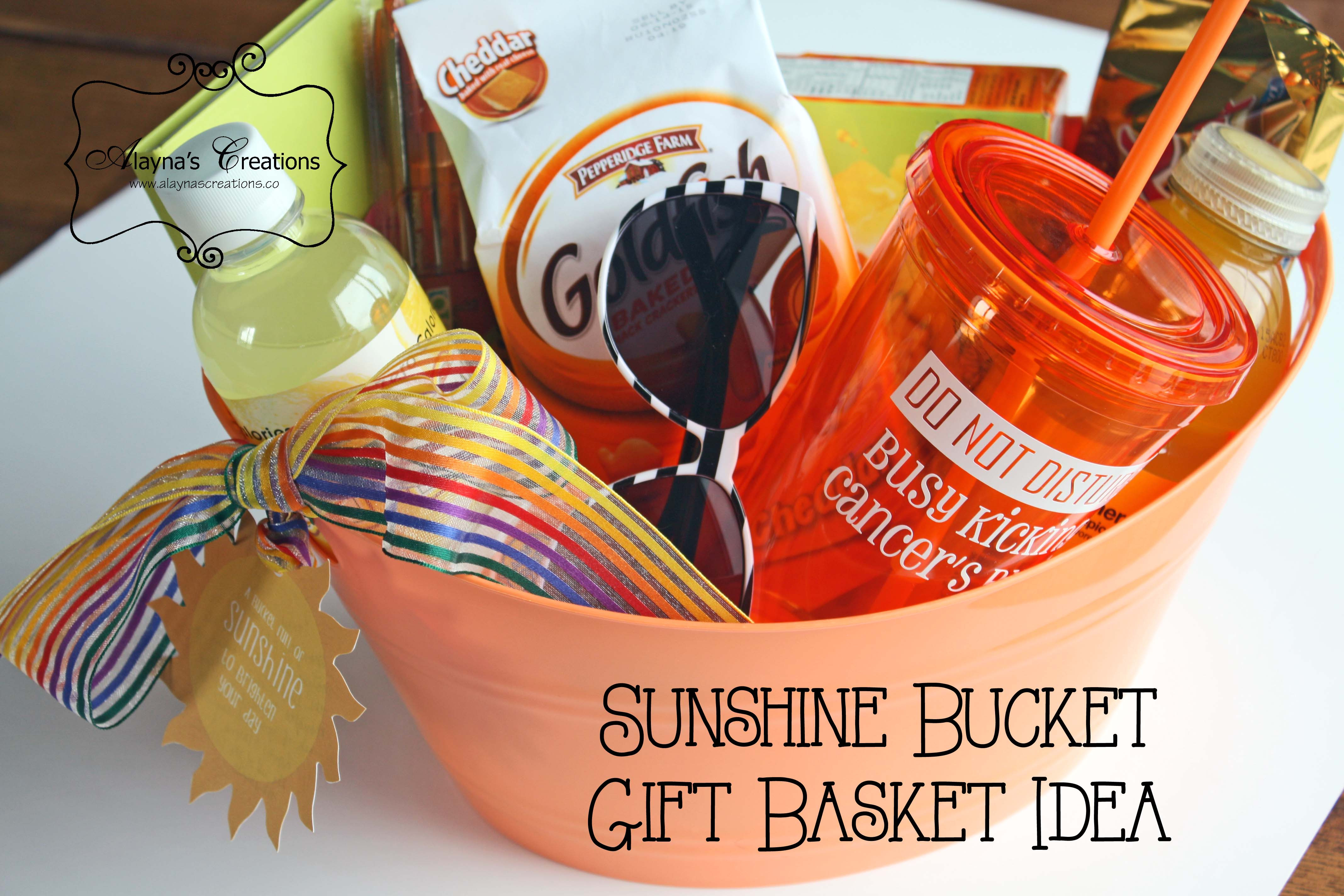 Best ideas about Gift Ideas For Work
. Save or Pin Sunshine Bucket Gift Idea DIY home decor and crafts Now.
