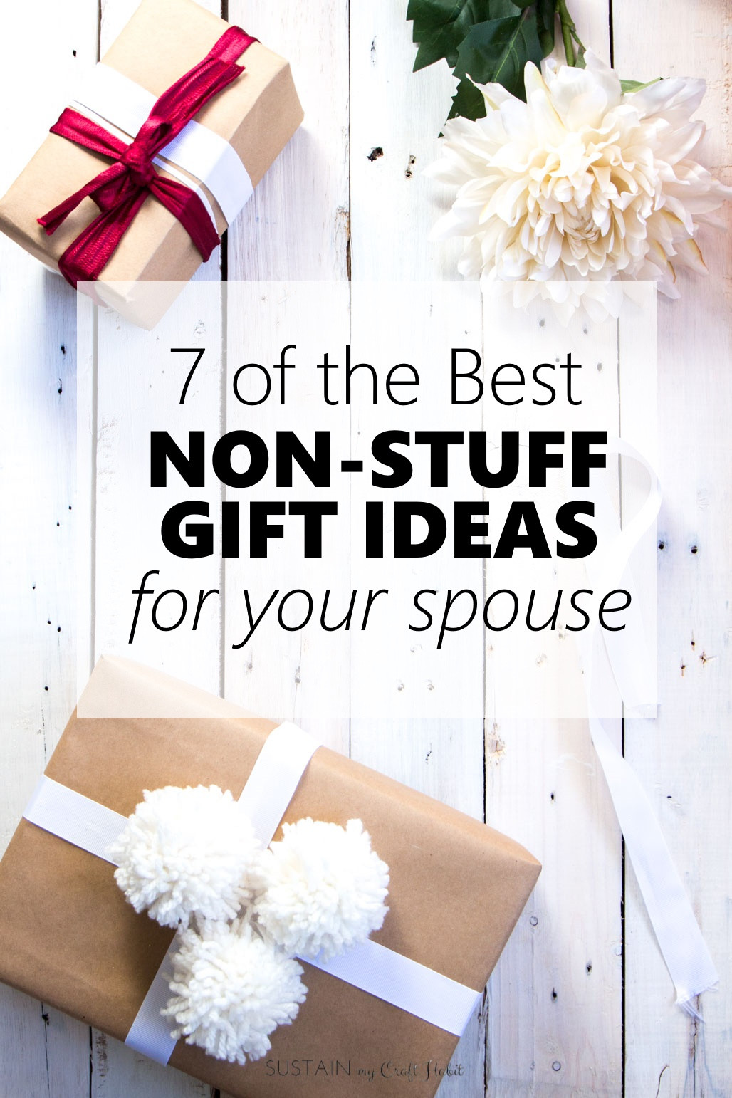 Best ideas about Gift Ideas For Your Wife
. Save or Pin 7 of the Best Non Stuff Gift Ideas for your Spouse Now.