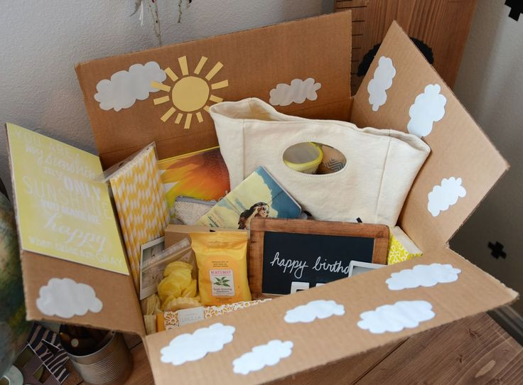 Best ideas about Gift Ideas To Cheer Up A Friend
. Save or Pin Pillow Thought Sunshine Package Great t for birthday Now.