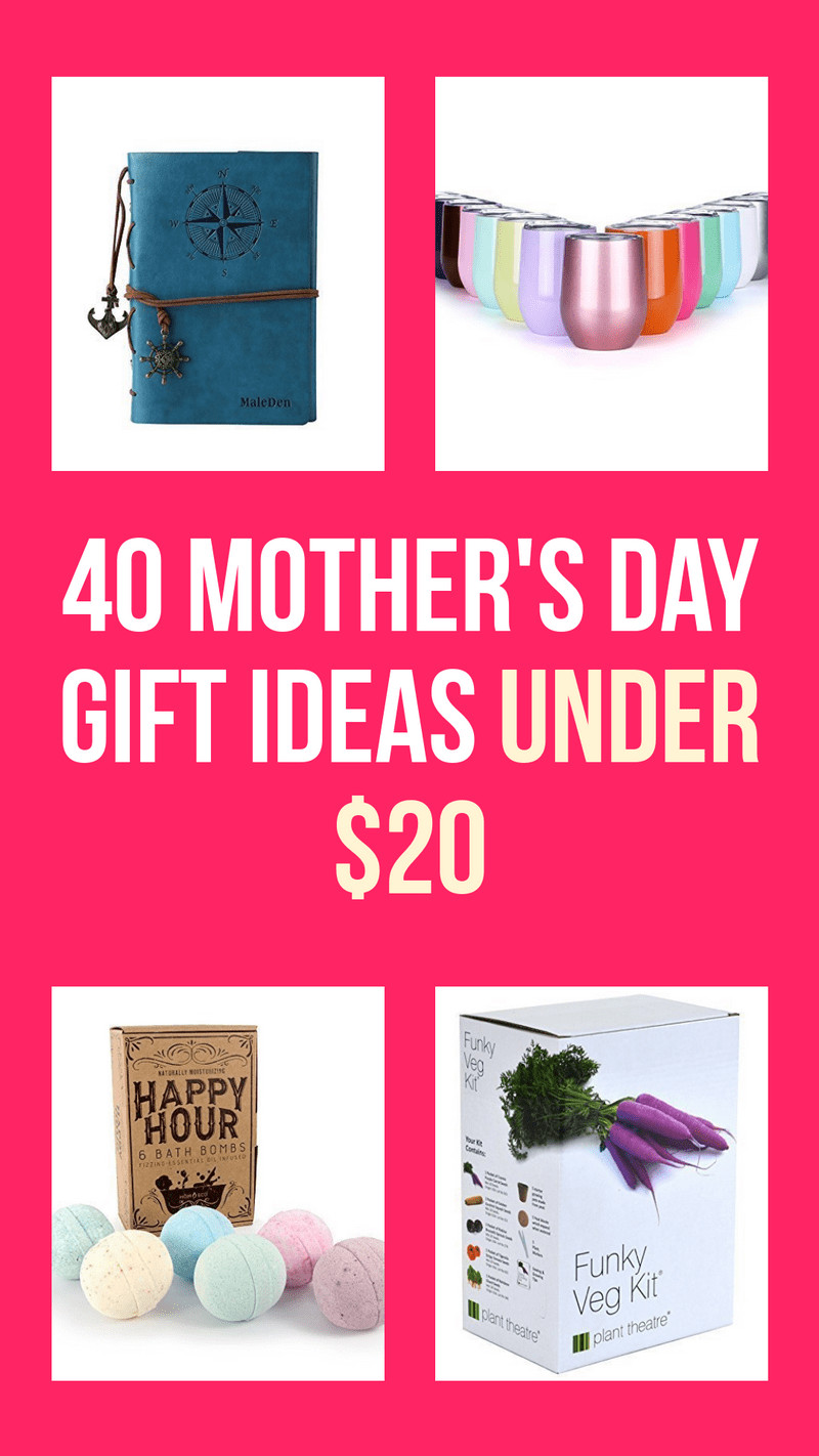 Best ideas about Gift Ideas Under 20$
. Save or Pin 40 Fabulous Mother s Day Gift Ideas Under $20 Now.